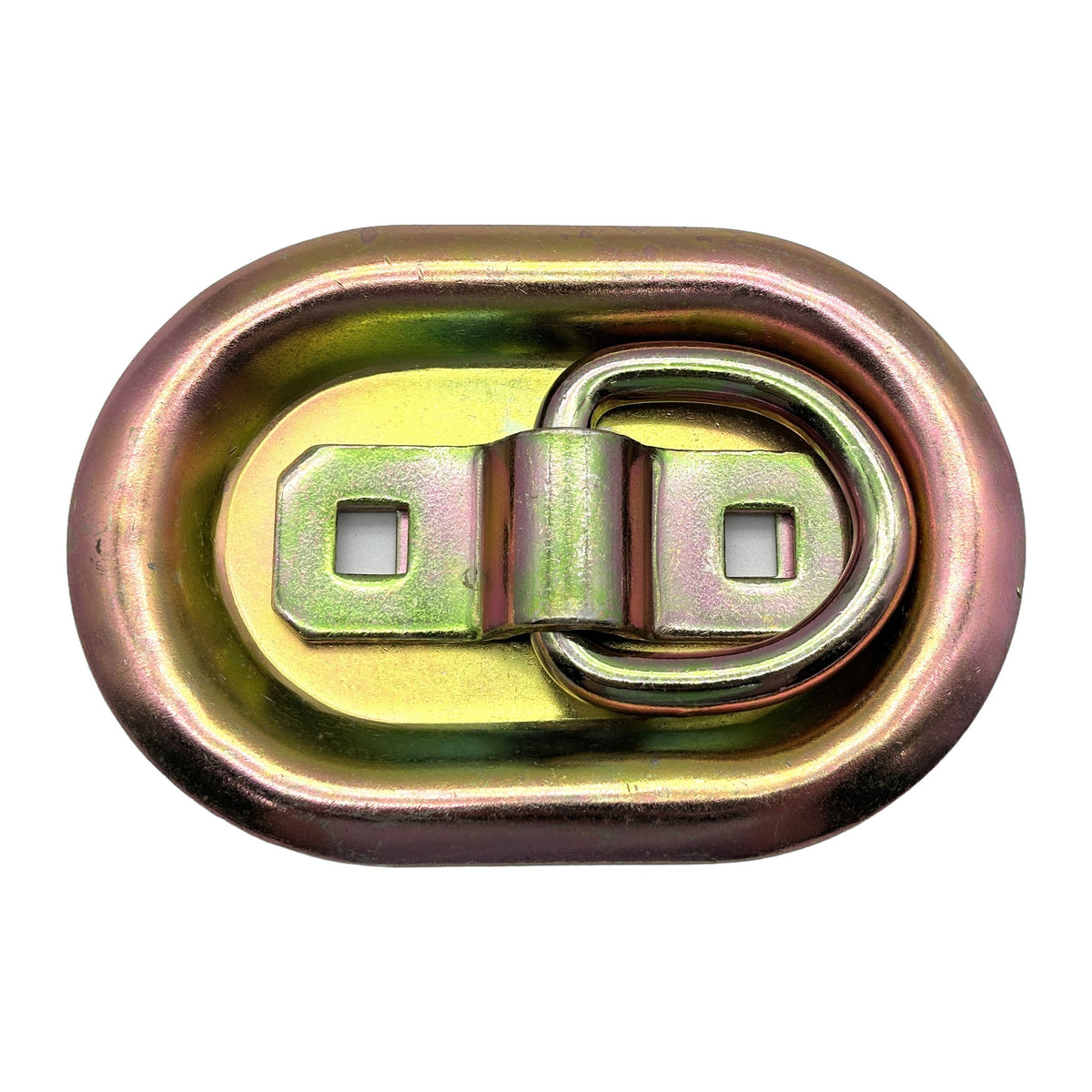 Oval Recessed Pan Fitting w/Mounting Hardware 5K Break Strength