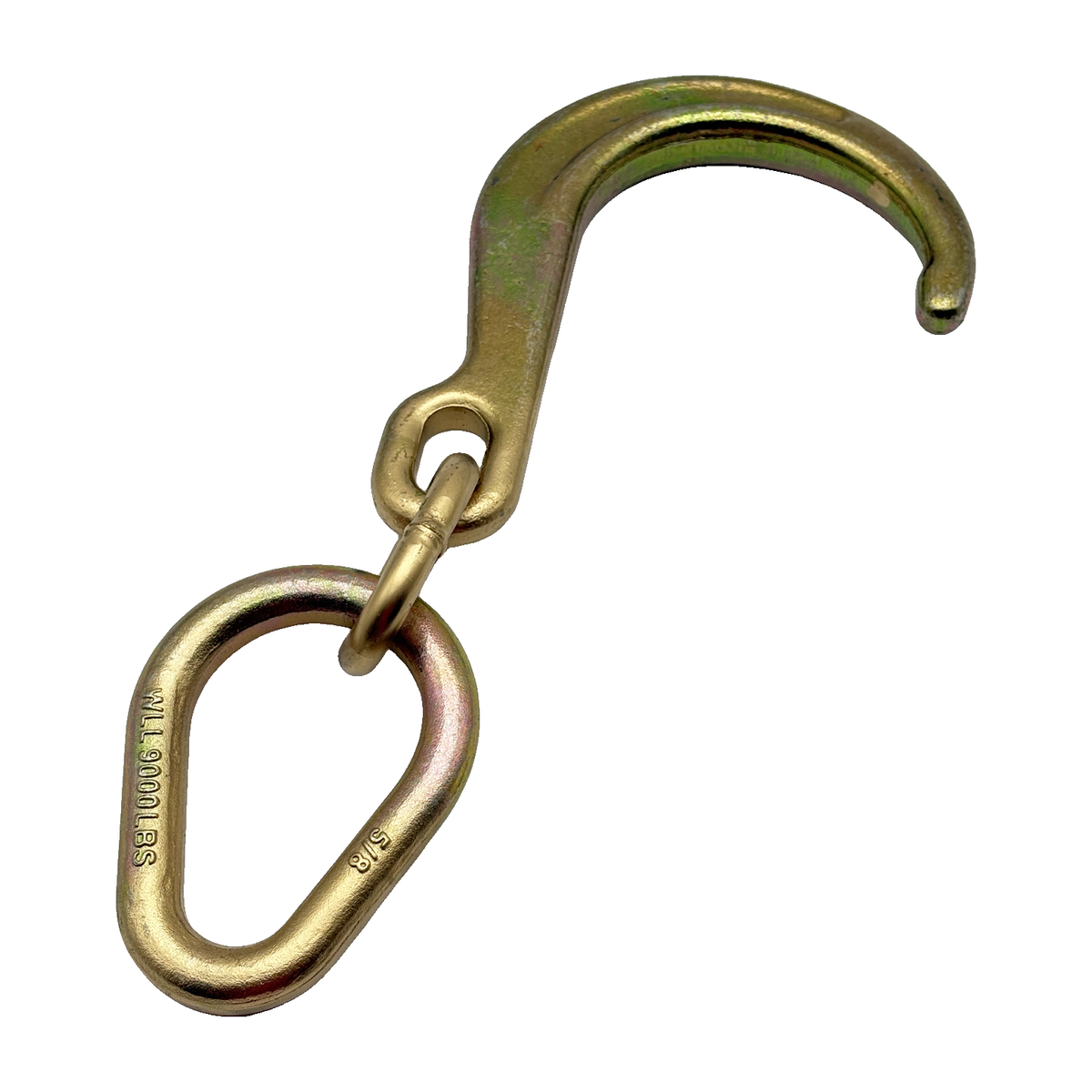 G70 8" J Hook w/G70 Forged 5/8 Pear Link