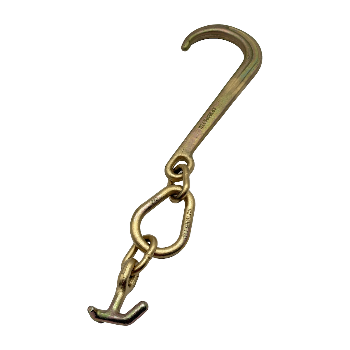 G70 Hook Cluster w/15" Grab Hook w/T-J Combo Frame Hook w/Forged 5/8" Pear Link