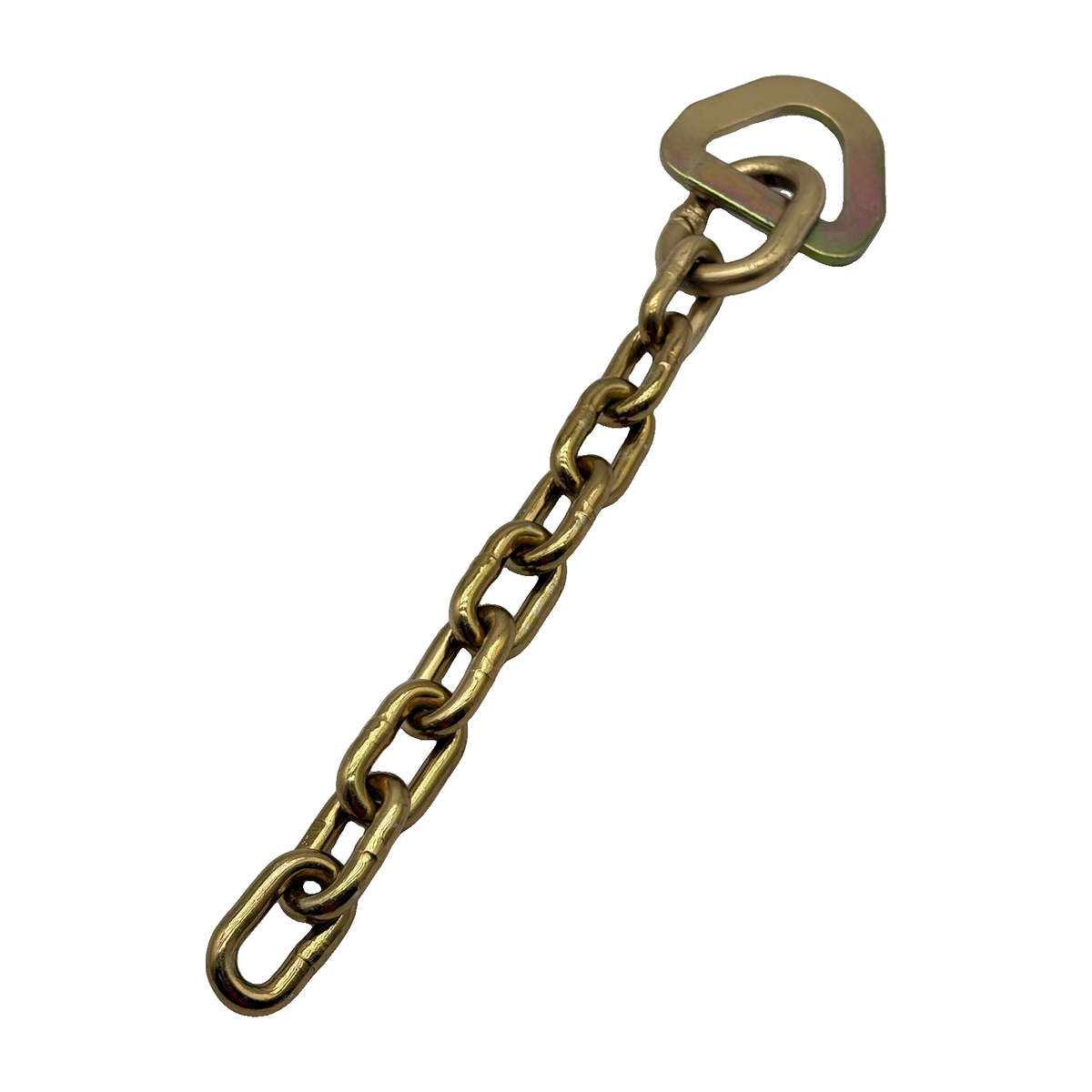 G70 Replacement 5/16"x12" Chain Tail w/2" Flat Delta for 2" Strap Long Ends