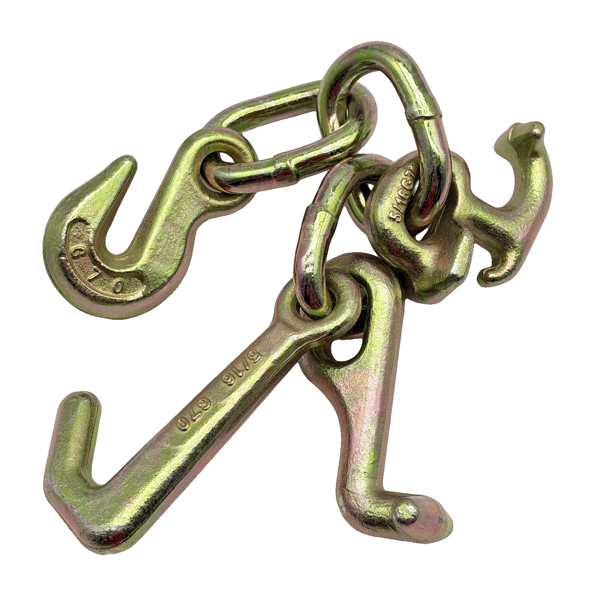 G70 Frame Hook Cluster w/"T" Frame Hook ,"R" Frame Hook, 4" Mini "J" Frame Hook , and 5/16" Grab Hook