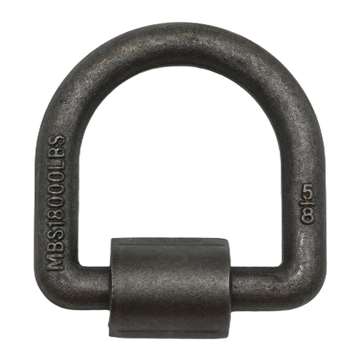 5/8" Forged Weld on D-Ring w/Bracket