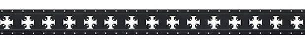 48" "X" Track 12 Gauge Steel Uses "E" Track Style Fittings