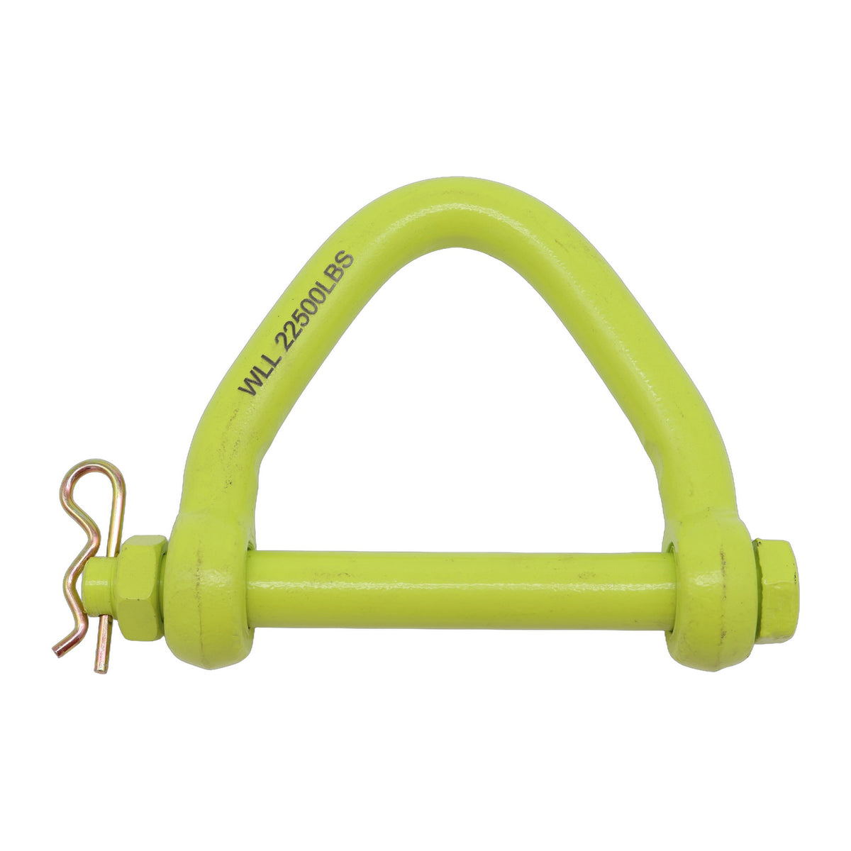 6" Webbing Shackle Quick Pin w/Safety Nut
