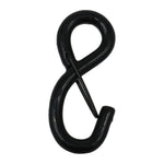 Vinyl Coated "S" Hook w/Safety Latch