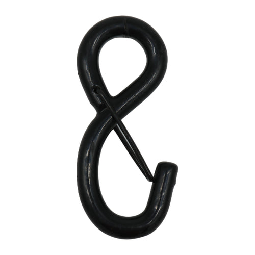 Extreme Duty Vinyl Coated "S" Hook w/Safety Latch