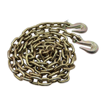 Grade 70 3/8" x 4' Transport Chain Assembly with Clevis Grab Hooks