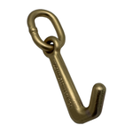 G70 Forged 4" Mini J Hook w/Attached .437 Welded Link