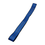 2" x 24" 1-Ply Axle Strap w/4" Sewn Loops on Both Ends - Blue