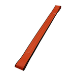 2" x 24" 3-Ply Center HD Axle Strap w/4" Sewn Loops on Both Ends - Orange