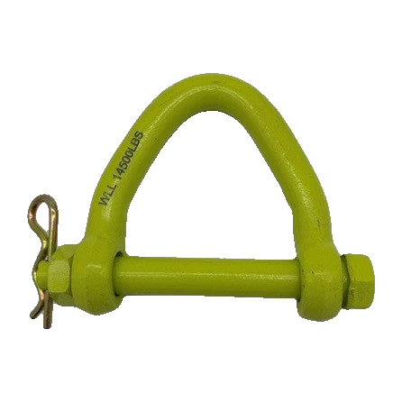 4" Webbing Shackle Quick Pin w/Safety Nut