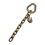 G70 Forged 5/8" Pear Link w/Forge 5/16" Grab Hook w/G70 5/16"x12" Chain Tail