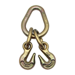 G70 Forged 5/8" Pear Link w/2-Forged 5/16" Grab Hooks