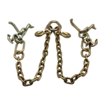 G70 V-Bridle Chain Assembly w/24" Chain Legs w/R,T,J, Frame Hook Clusters
