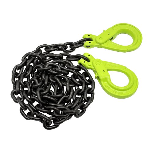 G100 5/16" Chain Sling w/Self-Locking Hook Both Ends