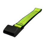 2" x 12" HD 3 Ply Center Short End/Ratchet Buckle End w/Flat Hook - Green