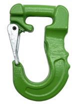 1 Ton Green Round Sling Hook