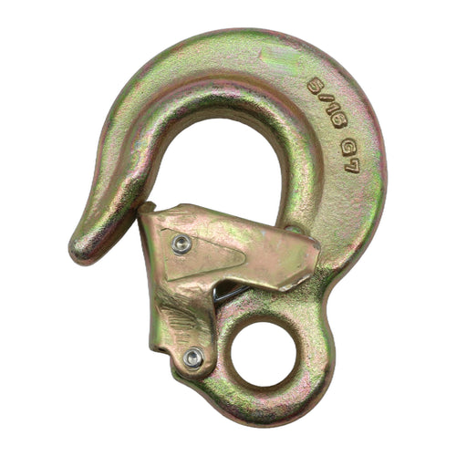5/16" G70 Forged Eye Slip Hook w/Extreme Duty Safety Latch