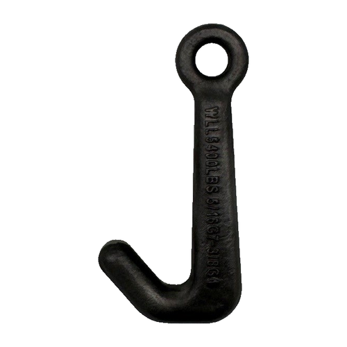 4" Mini "J" Hook Uncoated