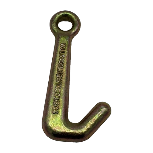 4" Mini "J" Hook Zinc Coated