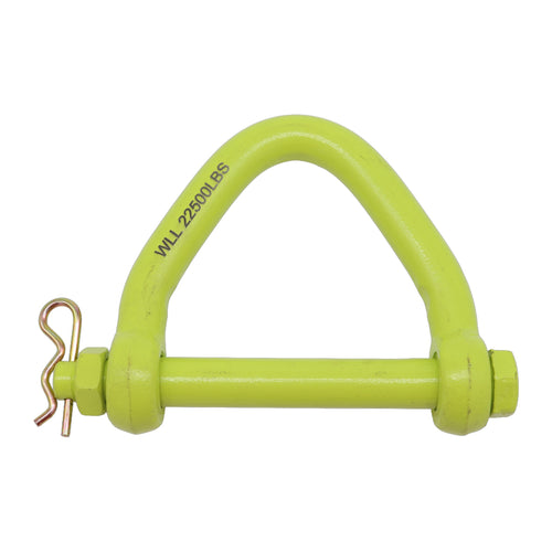 6" Webbing Shackle Quick Pin w/Safety Nut